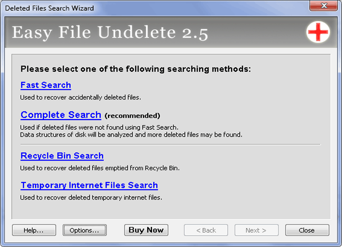 Easy File Undelete – 恢复删除文件丨“反”斗限免